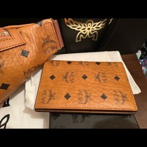 MCM Bi-fold Credit Cards Wallet